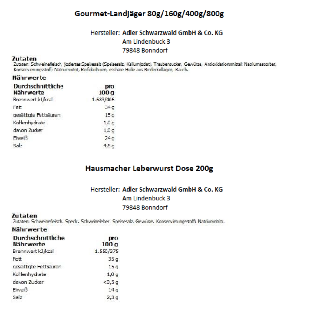 Geschenkkorb Genießer Schale