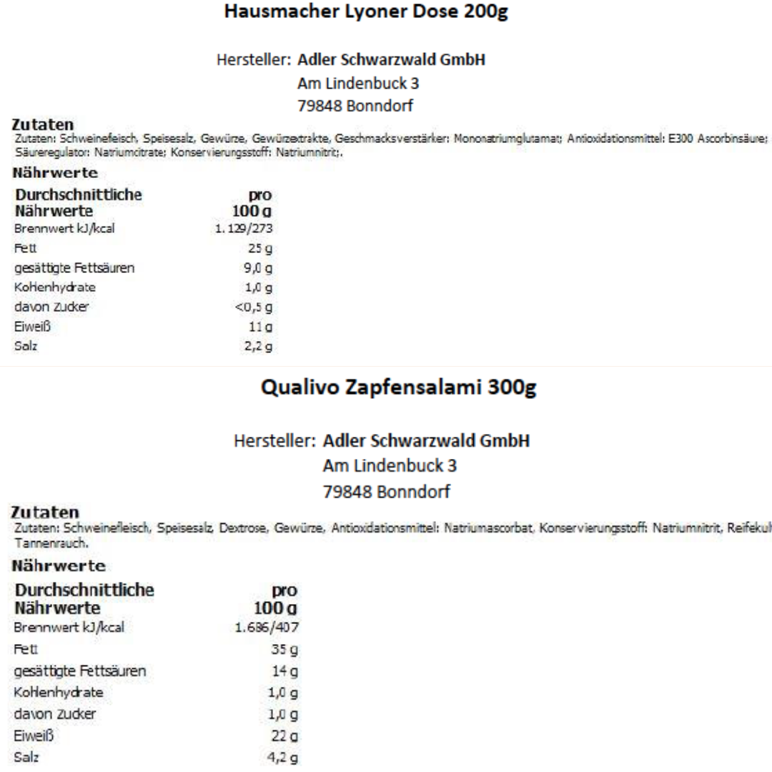 Geschenkkorb Genießer Schale