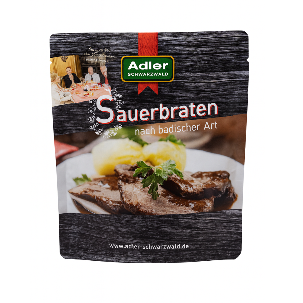 Sauerbraten nach badischer Art in Bratensauce ca. 750-900g – tafelertig gegart