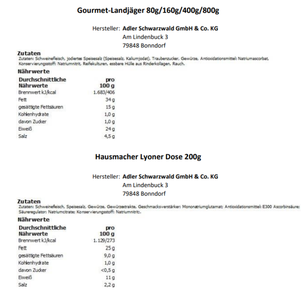 Holzsteige „Schwarzwald Vesper & Tannenzäpfle“