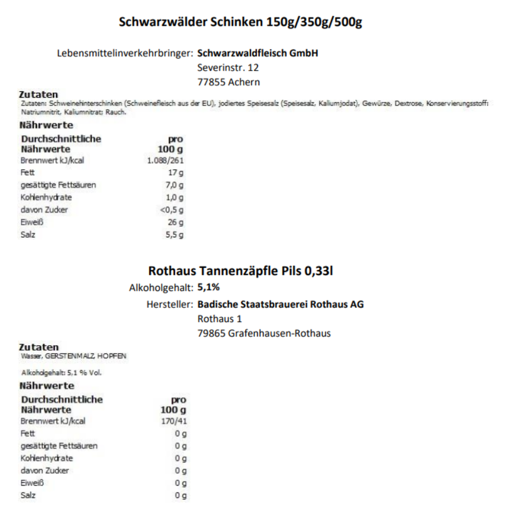 Holzsteige „Schwarzwald Vesper & Tannenzäpfle“