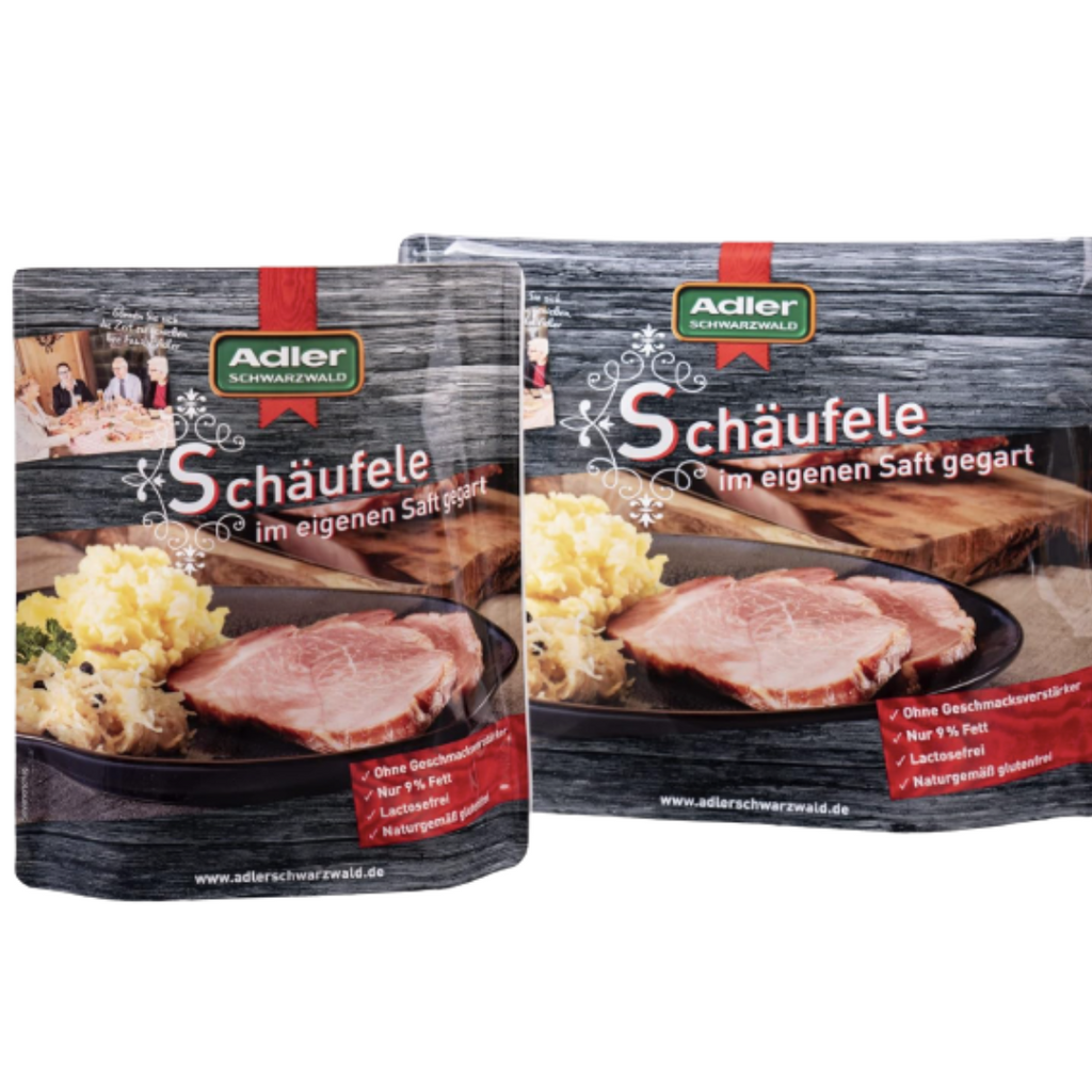 Schwarzwälder Schäufele gegart ca. 850-1000g im Kochbeutel