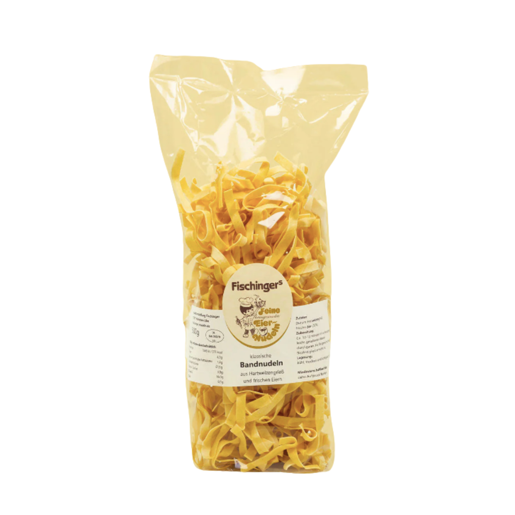 Bandnudeln aus Hartweizen